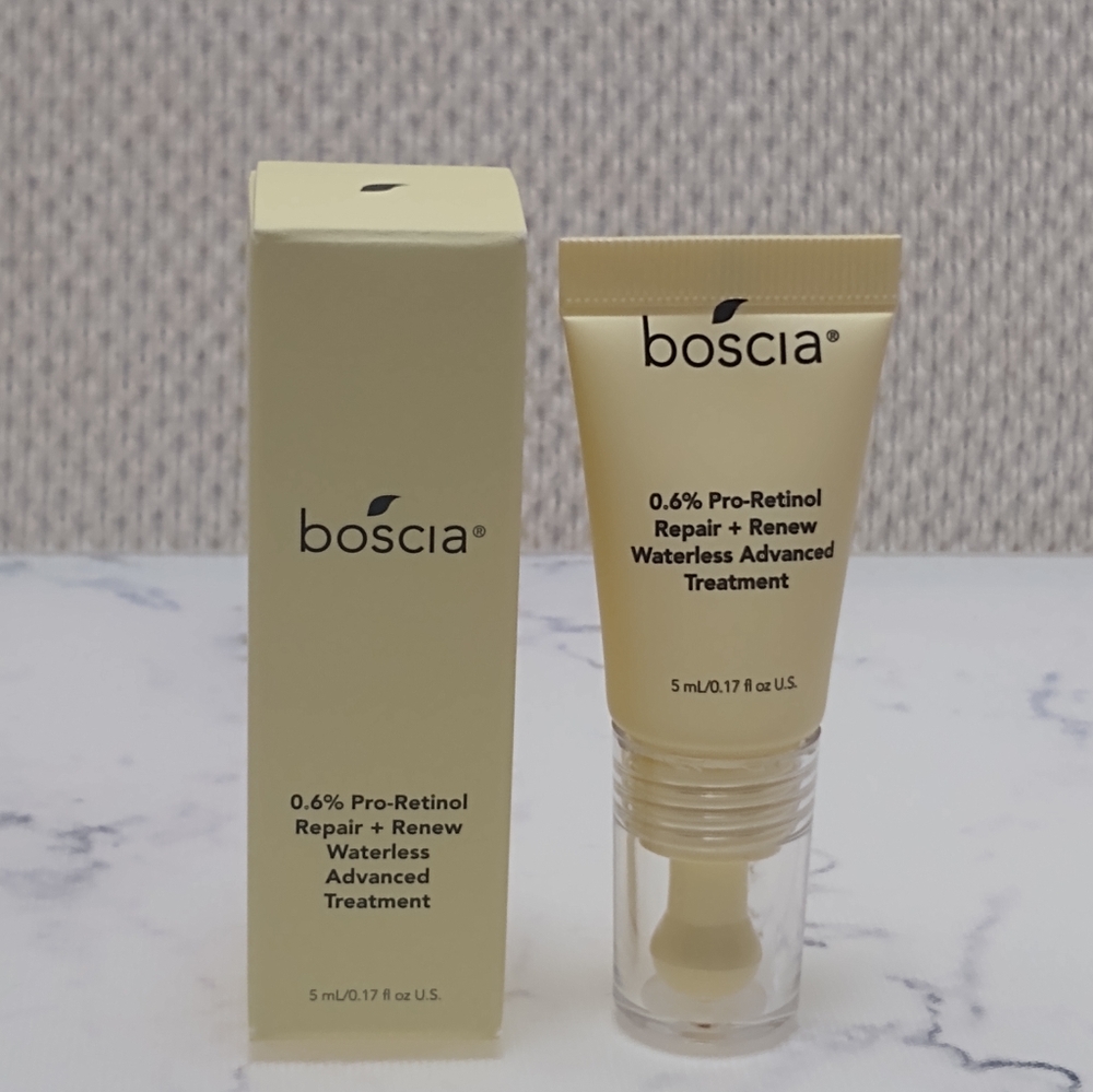 Boscia 0.6% Pro-Retinol Repair + Renew Waterless Advanced Treatment .17 Oz Mini